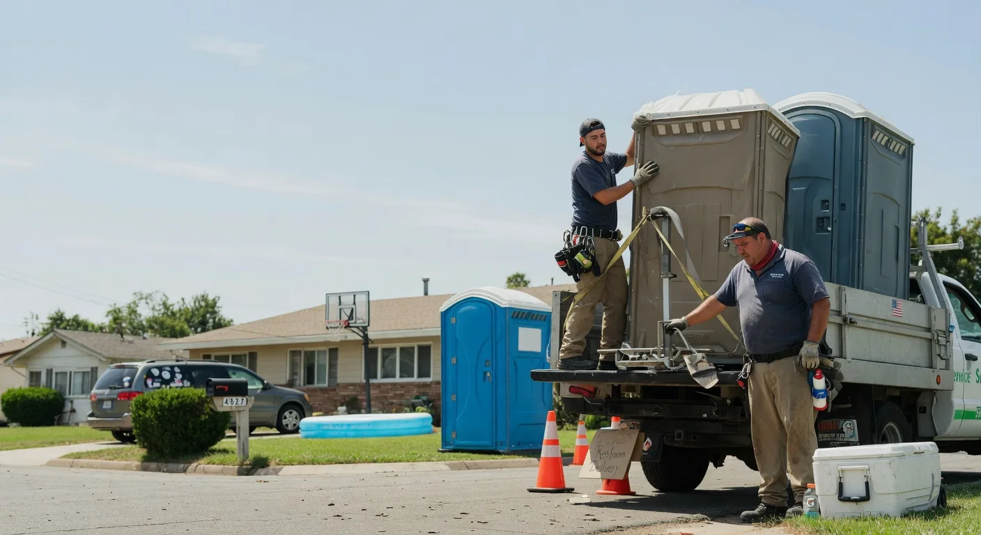 Porta Potty Rental in Saint David, IL near me
