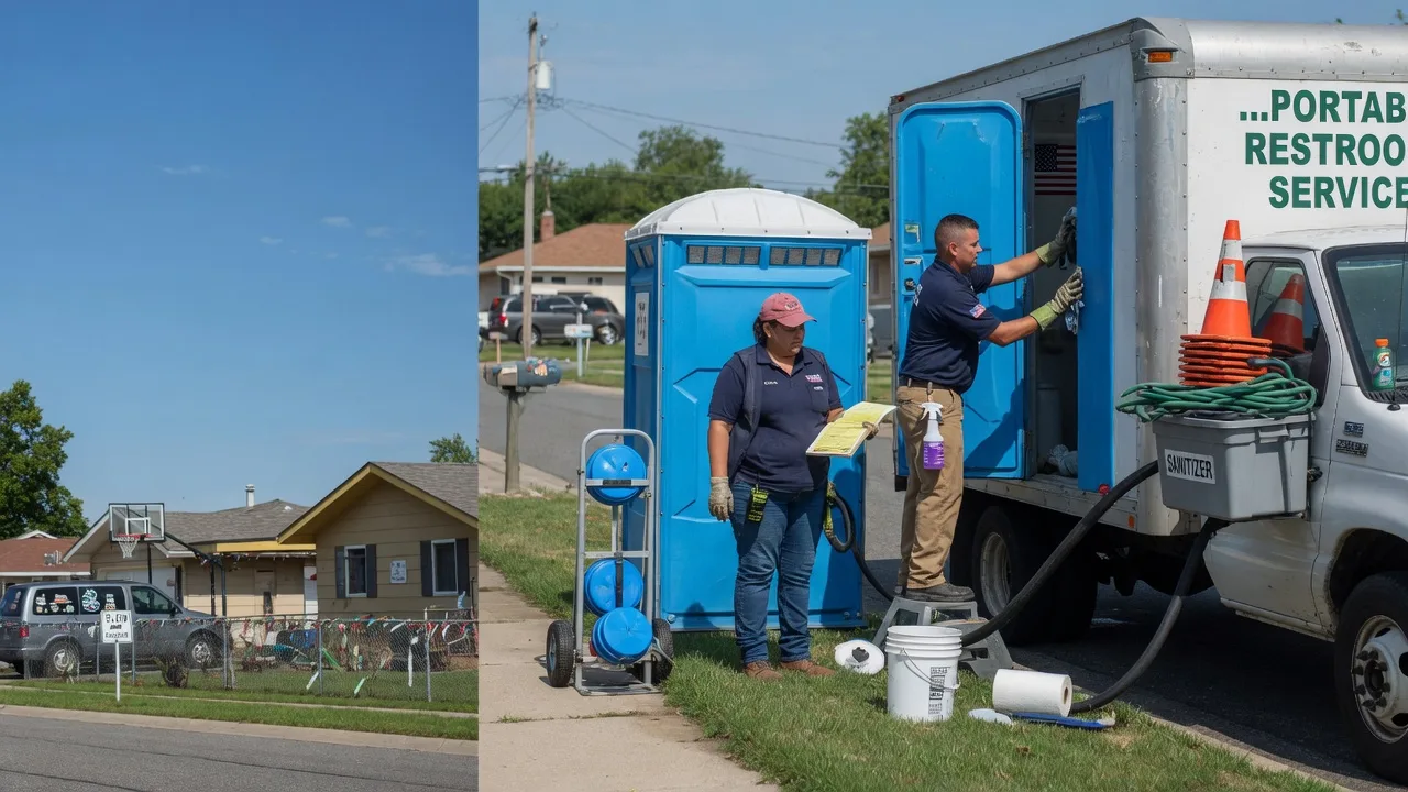 Portable Toilet Rental in Saint David, IL near me